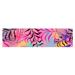 Illustration Oblong Satin Scarf (16  X 60 ) by nateshop