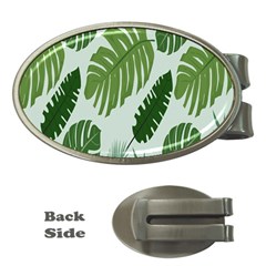 Leaves Money Clips (oval)  by nateshop