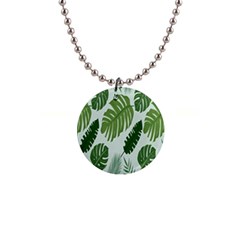 Leaves 1  Button Necklace by nateshop