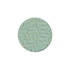 Leaves-pattern Golf Ball Marker by nateshop