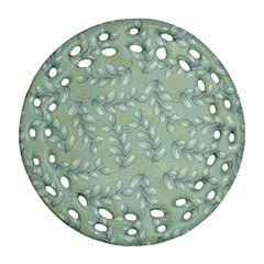 Leaves-pattern Ornament (round Filigree)