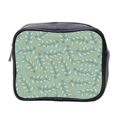 Leaves-pattern Mini Toiletries Bag (two Sides) by nateshop