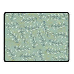 Leaves-pattern Fleece Blanket (small) by nateshop