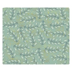 Leaves-pattern Double Sided Flano Blanket (small)  by nateshop