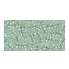 Leaves-pattern Satin Wrap 35  X 70  by nateshop