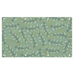 Leaves-pattern Banner And Sign 7  X 4  by nateshop