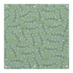 Leaves-pattern Banner And Sign 3  X 3  by nateshop