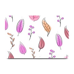 Leaves-pink Plate Mats