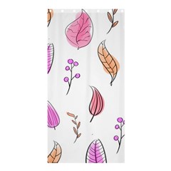 Leaves-pink Shower Curtain 36  x 72  (Stall) 