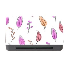 Leaves-pink Memory Card Reader With Cf by nateshop