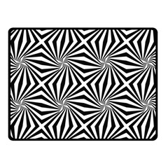 Line Fleece Blanket (small) by nateshop