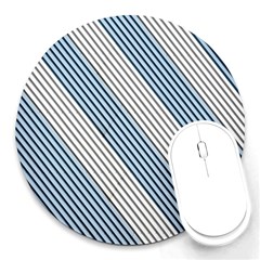 Lines Round Mousepads by nateshop