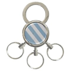 Lines 3-Ring Key Chain