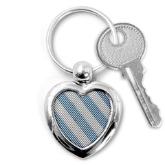 Lines Key Chain (Heart)