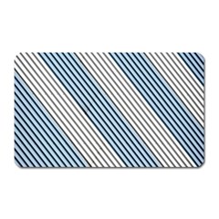 Lines Magnet (rectangular) by nateshop