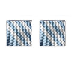 Lines Cufflinks (Square)