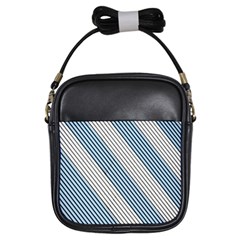 Lines Girls Sling Bag