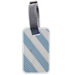 Lines Luggage Tag (two sides)