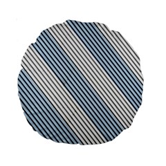 Lines Standard 15  Premium Round Cushions