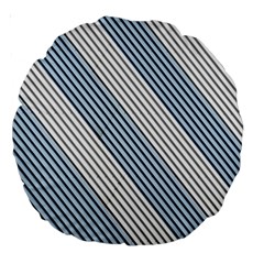 Lines Large 18  Premium Round Cushions