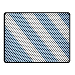 Lines Double Sided Fleece Blanket (Small) 