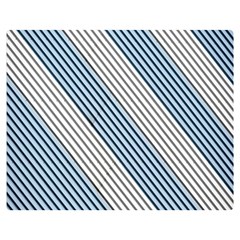 Lines Double Sided Flano Blanket (medium)  by nateshop