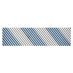 Lines Oblong Satin Scarf (16  x 60 )