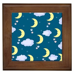 Moon Framed Tile by nateshop