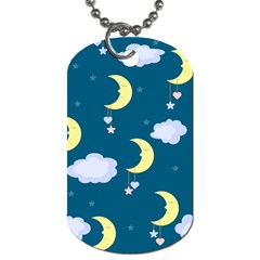 Moon Dog Tag (two Sides) by nateshop