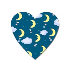 Moon Heart Magnet by nateshop