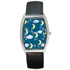 Moon Barrel Style Metal Watch by nateshop