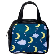 Moon Classic Handbag (one Side)