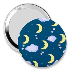 Moon 3  Handbag Mirrors by nateshop