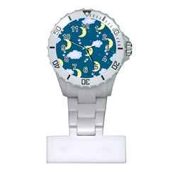 Moon Plastic Nurses Watch by nateshop