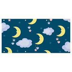 Moon Banner And Sign 8  X 4 