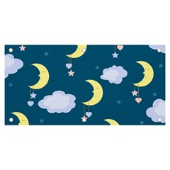 Moon Banner And Sign 6  X 3 