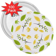 Nature 3  Buttons (100 Pack)  by nateshop