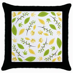 Nature Throw Pillow Case (black)