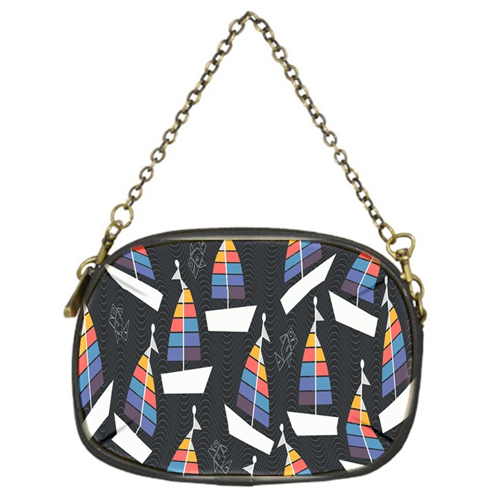 Non-seamless Chain Purse (One Side)