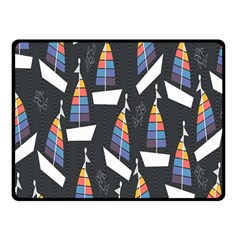 Non-seamless Double Sided Fleece Blanket (small)  by nateshop