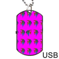 Opposite-way Dog Tag Usb Flash (two Sides) by nateshop