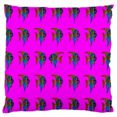 Opposite-way Large Flano Cushion Case (two Sides) by nateshop