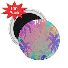 Palm-trees 2 25  Magnets (100 Pack)  by nateshop