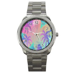 Palm-trees Sport Metal Watch by nateshop