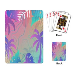 Palm-trees Playing Cards Single Design (rectangle) by nateshop