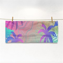 Palm-trees Hand Towel by nateshop