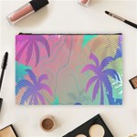 Palm-trees Cosmetic Bag (Large) Front