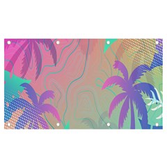 Palm-trees Banner And Sign 7  X 4 