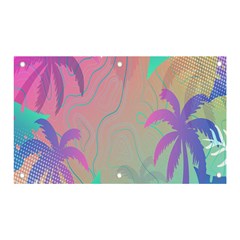 Palm-trees Banner And Sign 5  X 3 