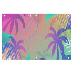 Palm-trees Banner And Sign 6  X 4  by nateshop